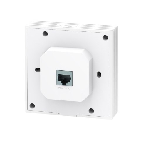 TP-LINK TP-LINK AX3000 Wall Plate WiFi 6 Access Point | EAP650-Wall | 802.11ax | 2.4 GHz/5 GHz | 10/100/1000 Mbit/s | Ethernet LAN (RJ-4