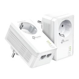 TP-LINK TP-LINK | AV1000 2-Port Gigabit Passthrough Powerline Starter Kit | TL-PA7027P KIT | 10/100/1000 Mbit/s | Ethernet LAN (RJ-45) p
