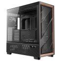 Antec FLUX PRO Full Tower Czarny, Drewno