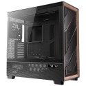 Antec FLUX PRO Full Tower Czarny, Drewno