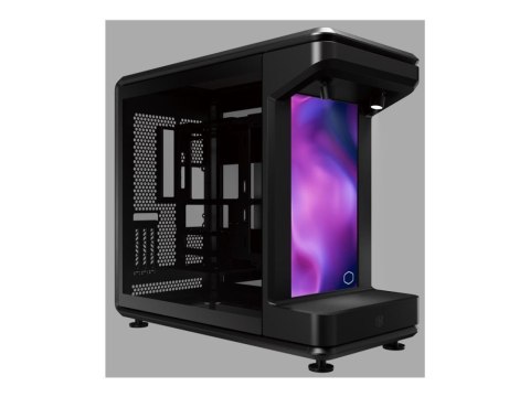 Cooler Master MasterFrame 360 STAGE LCD Full Tower Czarny, Przezroczysty