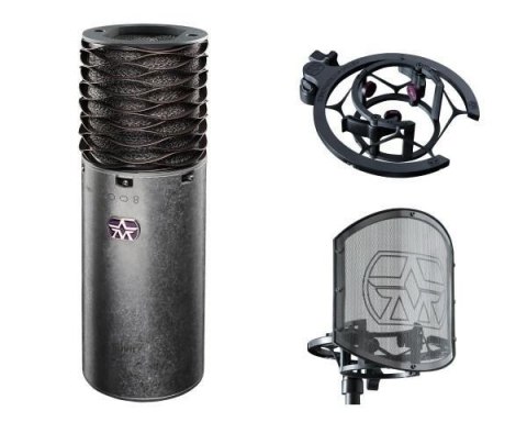Aston Microphones Spirit Bundle Mikrofon pojemnościowy + uchwyt + pop filtr