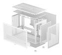 DeepCool CH260 Micro Tower Biały
