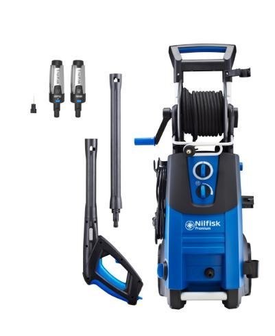 Nilfisk PREMIUM 190-12 EU myjka ciśnieniowa Wyprostowany Prąd elektryczny 650 l/h Niebieski, Czarny