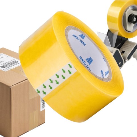 Taśma Klejąca Pakowa Transparentna Mocna 48mm 120m - 1 szt.