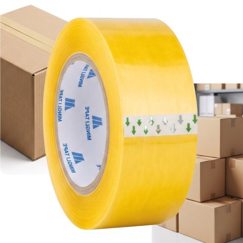 Taśma Klejąca Pakowa Transparentna Mocna 48mm 120m - 1 szt.