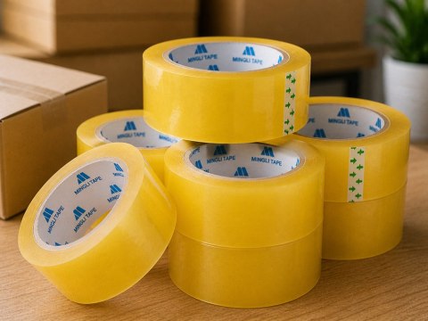 Taśma Klejąca Pakowa Transparentna Mocna 48mm 120m - 1 szt.