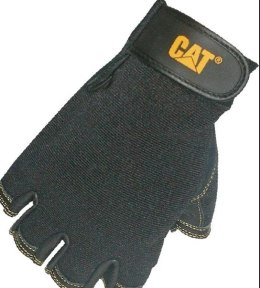 CAT rekawice half finger reversed pigskin grain m