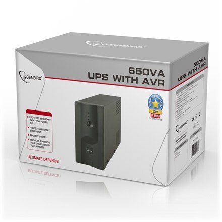 Gembird Gembird | UPS UPS-PC-652A z AVR | 650 VA | 220 V | 220 V