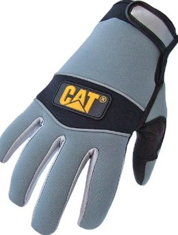 CAT rekawice synt. leather pad, neoprene back m