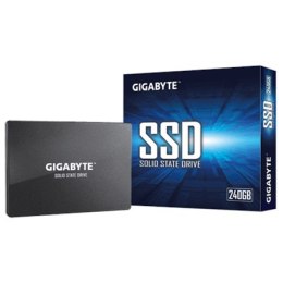 Gigabyte Gigabyte | GP-GSTFS31240GNTD | 240 GB | Format SSD 2,5 cala | Interfejs SSD SATA | Prędkość odczytu 500 MB/s | Prędkość zapisu 4