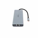 DICOTA D32065 huby i koncentratory USB 3.2 Gen 1 (3.1 Gen 1) Type-C Srebrny