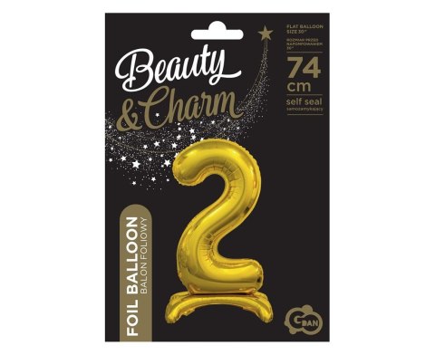 ND39_456579 -BALON FOL 74CM 2 STOJ ZLO GO PBH GODAN