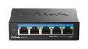 5-portowy wielogigabitowy przełącznik biurkowy D-Link 2,5G - niezarządzalny - L2 - 2.5G Ethernet (100/1000/2500)