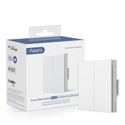 AQARA WALL DOUBLE SWITCH H1 WS-EUK02