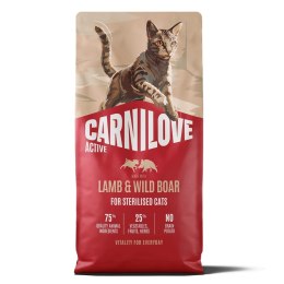 CARNILOVE ACTIVE CAT LAMB&WILDBOAR STERILISED 6kg