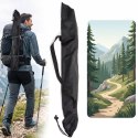 Pokrowiec Do Kijków Nordic Walking Czarny Nylonowy 75cm 14045