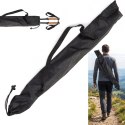 Pokrowiec Do Kijków Nordic Walking Czarny Nylonowy 75cm 14045