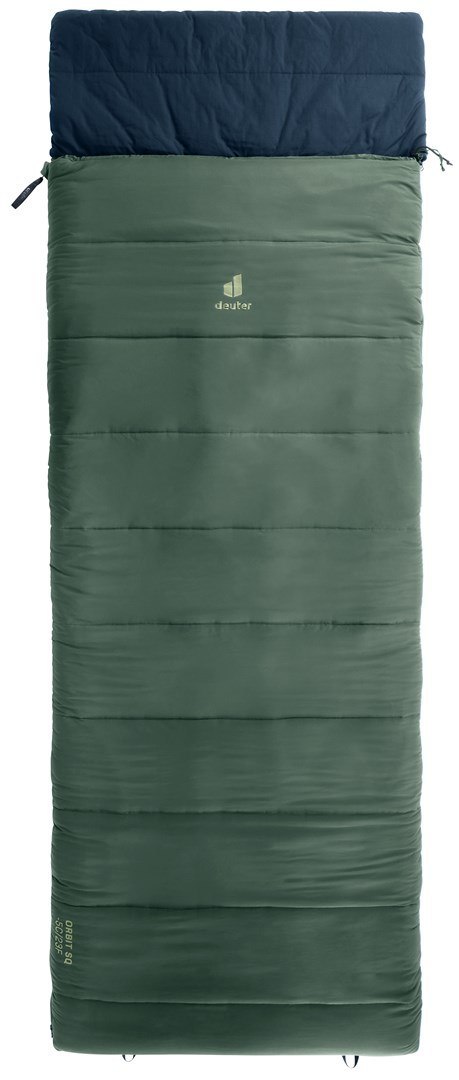 Śpiwór syntetyczny Deuter Orbit SQ -5 (200 cm) Prawy - ivy/ink