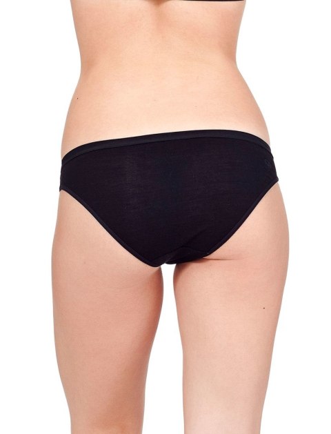 Icebreaker 103164001 M slipy Majtki typu bikini Czarny