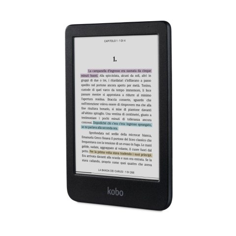 Czytnik E-booków Kobo Clara Colour 6" 16GB Wi-Fi Czarny