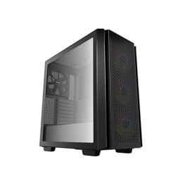 Deepcool Deepcool | MID TOWER CASE | CG560 | Side window | Black | Mid-Tower | Power supply included No | ATX PS2