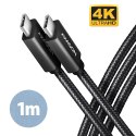 AXAGON AXAGON Data and charging USB 2.0 cable | BUCM32-CM10AB | USB Type-C to USB Type-C