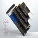 AXAGON AXAGON External USB-C 3.2 Gen 2 metal box for M.2 NVMe & SATA SSD disks