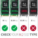 AXAGON AXAGON The PCI-Express x4 internal adapter for connecting an NVMe M.2 SSD disk to a computer | PCEM2-N
