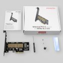 AXAGON AXAGON The PCI-Express x4 internal adapter for connecting an NVMe M.2 SSD disk to a computer | PCEM2-N