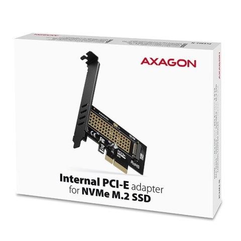 AXAGON AXAGON The PCI-Express x4 internal adapter for connecting an NVMe M.2 SSD disk to a computer | PCEM2-N