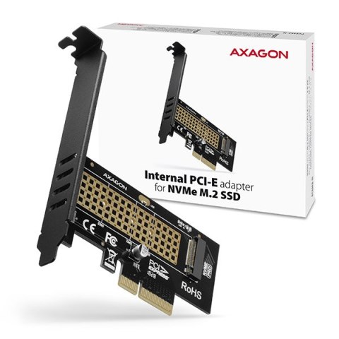AXAGON AXAGON The PCI-Express x4 internal adapter for connecting an NVMe M.2 SSD disk to a computer | PCEM2-N
