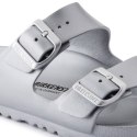 Birkenstock Arizona Essentials Sandały Unisex Metaliczny, Srebrny