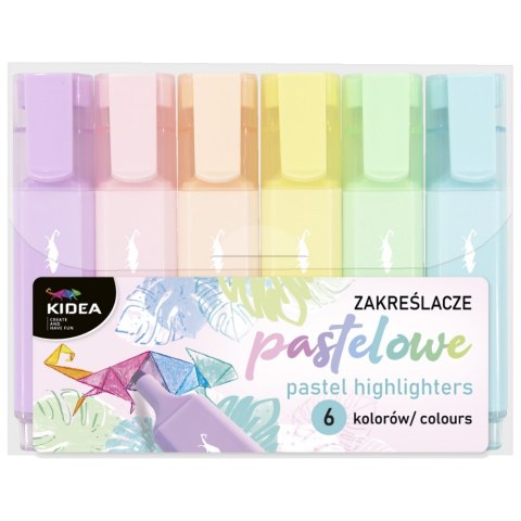 ND39_471964 ZAKRESLACZ 6KOL PASTEL DERF KIDEA WB KIDEA