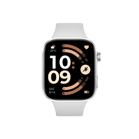Xiaomi Watch 6 5,26 cm (2.07") AMOLED 46 mm Cyfrowy 432 x 514 px Ekran dotykowy Srebrny