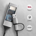 AXAGON AXAGON ADE-TXCA Compact aluminum USB 3.2 Gen 1 Gigabit Ethernet 10/100/1000Mbit adapter with automatic installation, Nintendo Sw