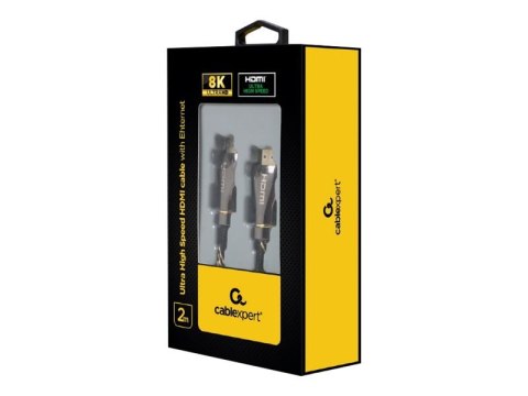 Cablexpert Cablexpert High speed HDMI Cable | CCBP-HDMI8K-2M | Black | HDMI - male | 2 m