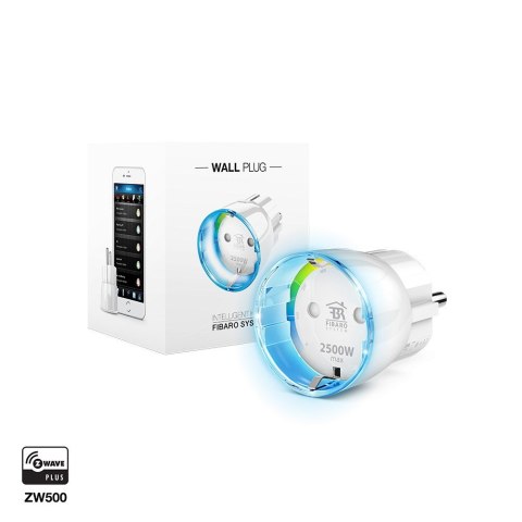 Fibaro FIBEFGWPF-102-5 adapter wtyczek zasilających Typu F Biały