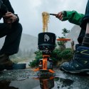Zestaw do gotowania Jetboil Trailcook 1.2L - carbon (palnik gazowy, garnka 1,2L, pokrywka, podstawka pod kartusz)