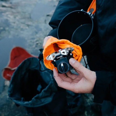 Zestaw do gotowania Jetboil Trailcook 1.2L - carbon (palnik gazowy, garnka 1,2L, pokrywka, podstawka pod kartusz)