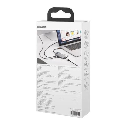 Baseus Metal Gleam USB 3.2 Gen 1 (3.1 Gen 1) Type-C Szary