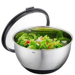 GEFU MUOVO Okrągły Miska 4,5 l Czarny, Stal nierdzewna 1 szt.
