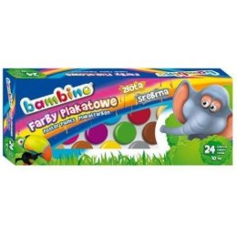 ND39_325412 FARBY PLAK 24KOL 10ML FO BAMBINO PUD 1/5 BAMBINO