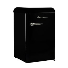 Lodówka Retro Ravanson LKK-120ERB 120l | styl vintage | 545 x 585 x 860 mm | czarny