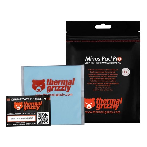 Thermal Grizzly Minus Pad Pro - 100 x 100 x 1,5 mm