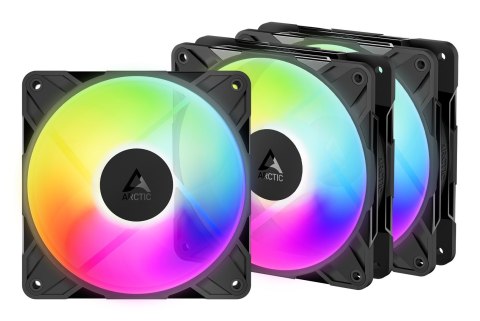 ARCTIC Freezer P12 Pro Reverse A-RGB - 3 Pack Obudowa komputera Wentylator 12 cm Czarny 3 szt.