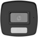Hikvision DS-2CE17D0T-LFS(2.8mm) 2 MP kamera Bullet z inteligentnym hybrydowym oświetleniem i dźwiękiem, stałoogniskowa