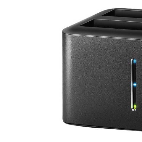 Axagon ADSA-D25 stacja dokująca do dysków twardych USB 3.2 Gen 1 (3.1 Gen 1) Type micro-B Czarny