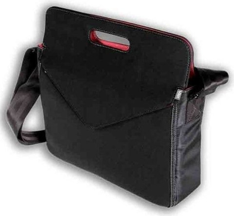 Torba na laptopa VAX Barcelona Tuset 13.5 cala (maks.13.5"/Czarno-czerwony)