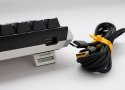 Ducky One 3 Classic SF klawiatura Gaming USB Niemiecki Czarny, Biały